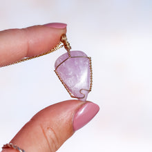 Load image into Gallery viewer, Kunzite 14ct Gold Fill Necklace