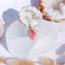 Load image into Gallery viewer, Rhodochrosite Sterling Silver Necklace