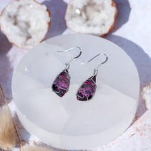 Load image into Gallery viewer, Cobalto Calcite Sterling Silver Earrings
