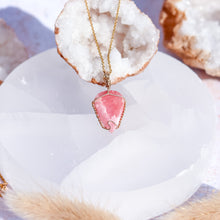Load image into Gallery viewer, Rhodochrosite 14ct Gold Fill Necklace