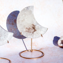 Load image into Gallery viewer, Druzy Agate Moon