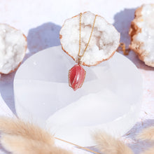 Load image into Gallery viewer, Rhodochrosite 14ct Gold Fill Necklace