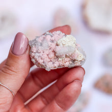 Load image into Gallery viewer, Small Raw Rhodochrosite & Quartz