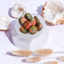 Load image into Gallery viewer, Unakite Tumble Stone