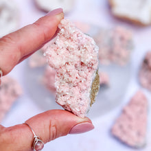 Load image into Gallery viewer, Medium Raw Rhodochrosite & Quartz