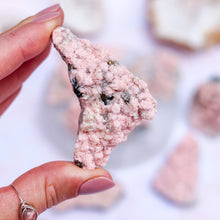 Load image into Gallery viewer, Medium Raw Rhodochrosite & Quartz