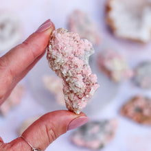 Load image into Gallery viewer, Small Raw Rhodochrosite & Quartz