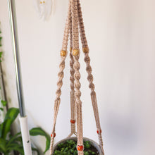 Load image into Gallery viewer, Sand Macrame Plant Hanger