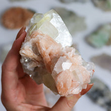Load image into Gallery viewer, Apophyllite x Stilbite Specimen