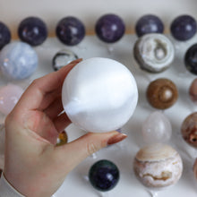 Load image into Gallery viewer, Selenite Sphere