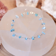 Load image into Gallery viewer, Larimar Sterling Silver Bracelet