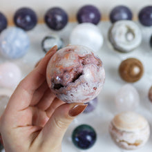 Load image into Gallery viewer, Crazy Lace Agate Sphere