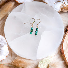 Load image into Gallery viewer, African Turquoise 14ct Gold Fill Earrings