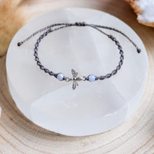 Load image into Gallery viewer, Bee Macramé Bracelet