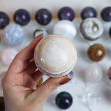 Load image into Gallery viewer, Crazy Lace Agate Sphere