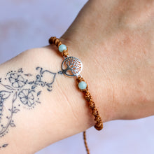 Load image into Gallery viewer, Tree Of Life Macramé Bracelet