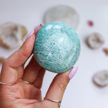Load image into Gallery viewer, Amazonite Palm Stone