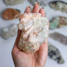 Load image into Gallery viewer, Apophyllite x Stilbite Specimen