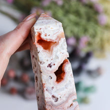 Load image into Gallery viewer, Crazy Lace Agate Obelisk
