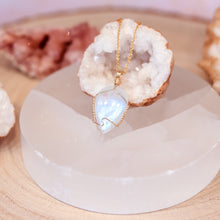 Load image into Gallery viewer, Rainbow Moonstone 14ct Gold Fill Necklace