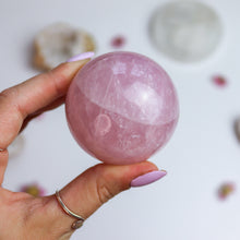 Load image into Gallery viewer, Rose Quartz Sphere