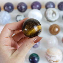 Load image into Gallery viewer, Tigers Eye Sphere