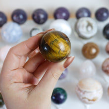 Load image into Gallery viewer, Tigers Eye Sphere