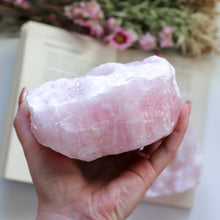 Load image into Gallery viewer, Large Rose Quartz Candle Holder