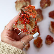 Load image into Gallery viewer, Rare Vanadinite On Barite