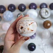 Load image into Gallery viewer, Crazy Lace Agate Sphere