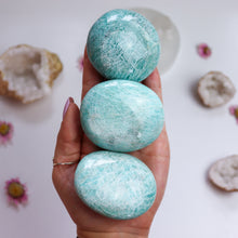 Load image into Gallery viewer, Amazonite Palm Stone
