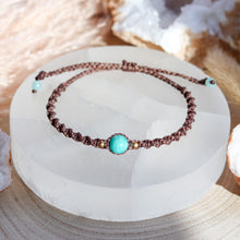 Load image into Gallery viewer, Amazonite Macramé Bracelet