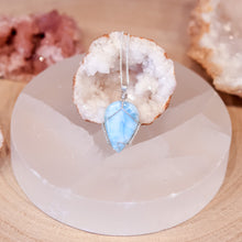 Load image into Gallery viewer, Larimar Sterling Silver Necklace