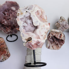 Load image into Gallery viewer, Pink Amethyst On Stand