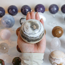 Load image into Gallery viewer, Zebra Aragonite Sphere