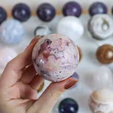 Load image into Gallery viewer, Crazy Lace Agate Sphere