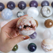 Load image into Gallery viewer, Crazy Lace Agate Sphere