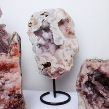 Load image into Gallery viewer, Pink Amethyst On Stand