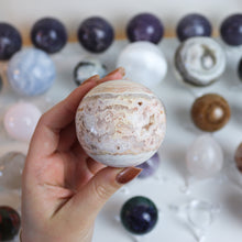 Load image into Gallery viewer, Crazy Lace Agate Sphere