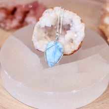 Load image into Gallery viewer, Larimar Sterling Silver Necklace