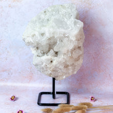 Load image into Gallery viewer, Large Clear Quartz On Stand