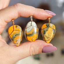 Load image into Gallery viewer, Bumblebee Jasper 925 Sterling Silver Necklace