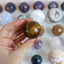 Load image into Gallery viewer, Tigers Eye Sphere