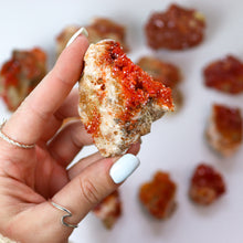 Load image into Gallery viewer, Rare Vanadinite On Barite