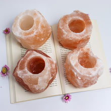 Load image into Gallery viewer, Himalayan Salt Candle Holder