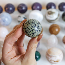 Load image into Gallery viewer, Dalmatian Jasper Sphere