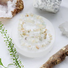 Load image into Gallery viewer, Moonstone Crystal Chip Bracelet