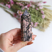 Load image into Gallery viewer, Rhodonite Point