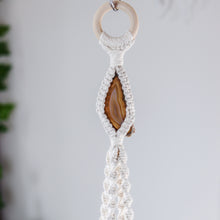 Load image into Gallery viewer, Plant Hanger x Natural Crystal Agate Slice