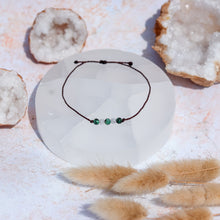 Load image into Gallery viewer, African Turquoise &amp; Rainbow Moonstone Macramé Bracelet
